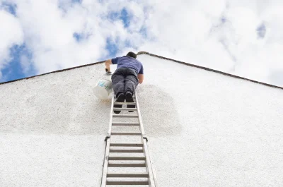 Peinture extérieure à Saint-Servant — façades et ravalement